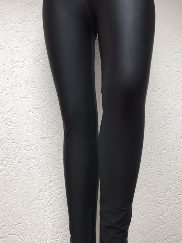 Zwarte legging top