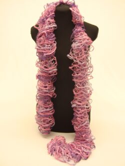 Sjaal roze paars