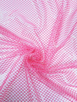 Mesh gaas roze glitter