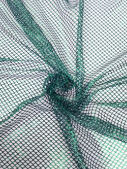 Mesh gaas groen glitter