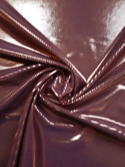 Lycra bruin choco  metallic