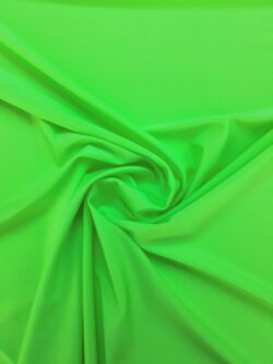 Lycra fluor groen shiny