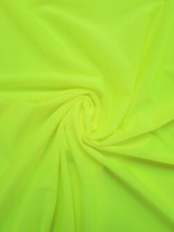 Lycra fluor geel shiny