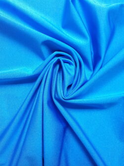 Lycra blauw oceano shiny