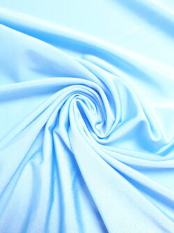 Lycra blauw pale shiny