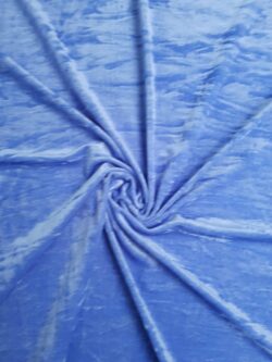 Velours crushed lila lavendel
