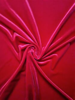 Velours smooth (gladde) rood