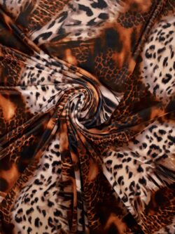 Velours bruin safari