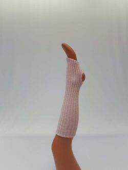 Beenwarmer kort baby roze