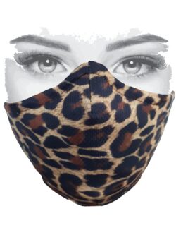 Mondkapje luipaard print